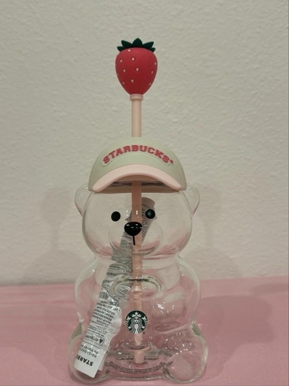 Starbucks Pink Strawberry Bear
